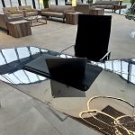 Desk made from upcycled tailplane from an Electric Lightning aircraft