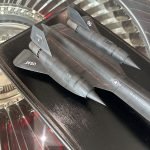 SR71 Blacbird Aircraft Diorama