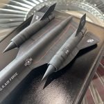 SR71 Blacbird Aircraft Diorama
