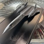 SR71 Blacbird Aircraft Diorama