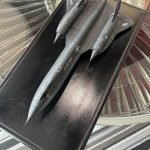 SR71 Blacbird Aircraft Diorama